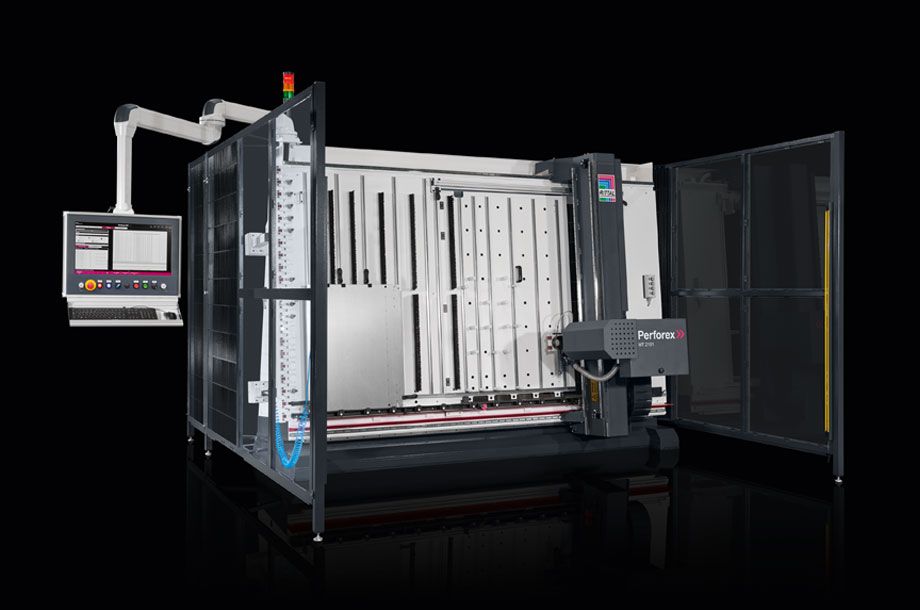 PERFOREX MILLING TERMINAL MT: Machines everything from the smallest of enclosures and panels to large enclosure systems (drilling, thread tapping and milling).