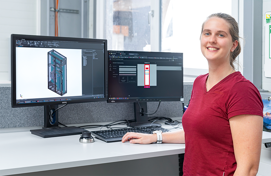 The digital twin of the enclosure is created in Eplan Pro Panel. It includes all the necessary information for downstream processes and makes this available for each subsequent process step. (© Rittal GmbH & Co. KG)