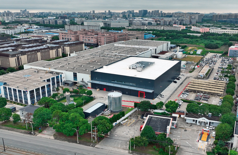 The expansion of the production plant in Shanghai was completed within a year – the biggest international investment ever made by Rittal. (Credit: Rittal China)